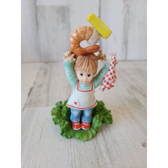 Enesco little kitchen Luscious shrimp Fairie 2012‎ figure - Picture 2 of 9